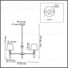 Люстра на штанге Lumion Classi Vermont 8274/5 8274/5 - 2