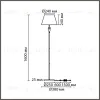 Торшер Lumion Classi Vermont 8275/1F 8275/1F - 3