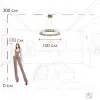 Подвесная люстра Loft IT Manhattan 10415/1000 10415/1000 - 11