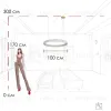 Подвесная люстра Loft IT Oslo 10407/1000 10407/1000 - 12