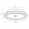 Рамка скрытого монтажа плоская для светильников Lightstar Spira 0742х6 (D85) 074206-02 074206-02 - 3