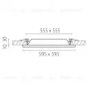 Встраиваемый светильник Lightstar Zocco Qua 224364 224364 - 3