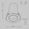 Встраиваемый спот Maytoni Technical Focus Led DL125-L12-3K-W DL125-L12-3K-W - 9