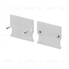 Комплект заглушек для профиля 41×51 2шт Maytoni Led Strip ALM-4151-EC 642057 642057 - 1
