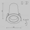 Встраиваемый спот Maytoni Technical Focus Led DL125-L12-4K-W DL125-L12-4K-W - 9