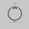 Комплект заглушек для профиля D60 2шт Maytoni Led Strip ALM-D60-EC 642082 642082 - 6