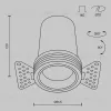 Встраиваемый спот Maytoni Technical Focus Led DL125-L12-3K-TRS-B DL125-L12-3K-TRS-B - 9