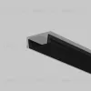 Рассеиватель для профиля 15×06 Maytoni Led Strip ALM-001-B-DF-2M 642021 642021 - 4