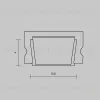 Рассеиватель для профиля 15×06 Maytoni Led Strip ALM-001-B-DF-2M 642021 642021 - 5