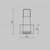 Комплект креплений для профиля 50×35 4шт Maytoni Led Strip ALM-5035T-MT 642036 642036 - 3