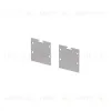 Комплект заглушек для профиля 35×35 2шт Maytoni Led Strip ALM-35-S-EC 642037 642037 - 1