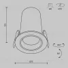 Встраиваемый спот Maytoni Technical Focus Led Technical DL125-L12-4K-B DL125-L12-4K-B - 9