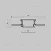 Рассеиватель для профиля 61×14 Maytoni Led Strip ALM-6114-O-DF-10M 642015 642015 - 5