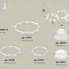 Комплект подвесного светильника Ambrella Light Techno Ring XR92082010 (A9208x3, C9241, C9236, C9231, N8112, N8140) XR92082010 - 2