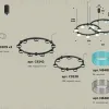 Комплект подвесного светильника Ambrella Light Techno Ring XR92091300 (A9209x2, C9242, C9238, N8488, N8480) XR92091300 - 2
