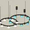 Комплект подвесного светильника Ambrella Light Techno Ring XR92091300 (A9209x2, C9242, C9238, N8488, N8480) XR92091300 - 1
