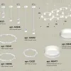 Комплект подвесного светильника Ambrella Light Techno Ring XR92212260 (A9221, A9226, C9241, C9232, C9236, C9231, N8461, N8477) XR92212260 - 2