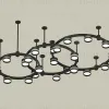 Комплект подвесного светильника Ambrella Light Techno Ring XR92222200 (A9222, A9227, C9233, C9242, C9238, C9232, N8462, N8478) XR92222200 - 1
