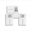 Соединитель T для светодиодной ленты 2835 12/24V (2 конт.) GS6901 (5шт) Ambrella Light Illumination GS6901 GS6901 - 1