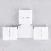 Соединитель T для светодиодной ленты 5050 12/24V (2 конт.) GS6951 (5шт) Ambrella Light Illumination GS6951 GS6951 - 2