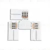 Соединитель T для светодиодной ленты 5050 12/24V (4 конт.) GS7001 (5шт) Ambrella Light Illumination GS7001 GS7001 - 1
