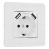 Розетка Arte Milano SET16-1-47-1 white SET16-1-47-1 white - 1