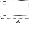 Соединитель прямой для магнитного шинопровода Italline IT09-9028 black IT09-9028 black - 5
