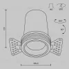 Встраиваемый светильник Maytoni Technical Focus Led DL125-L12-4K-TRS-W DL125-L12-4K-TRS-W - 9