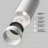 Трековый трехфазный светильник Maytoni Technical Focus Led TR197-3-40WCCT-M-W TR197-3-40WCCT-M-W - 3