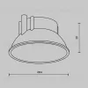 Рамка-отражатель для светильников серии Alfa LED Maytoni Ring8-10W-RD-B Ring8-10W-RD-B - 5