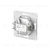 Выключатель 2-клавишный с подсвет.,сх.5а, 10АХ, Systeme Electric AtlasDesign Белый ATN000153S ATN000153S - 3