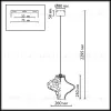 Подвесной светильник Odeon Light L-Vision Ordi 5107/3LA 5107/3LA - 2