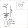 Подвесной светильник Lumion Ledio Felta 8295/11AL 8295/11AL - 2