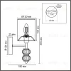 Бра Lumion Moderni Ilmira 8338/1W 8338/1W - 2