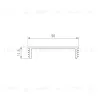 Экран Arlight IP-LINE-5475-2000 OPAL (Пластик) 053901 053901 - 2