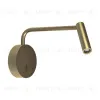 Настенный светильник Arlight SP-VERDI-LONG-WALL-3W Warm3000 (BR, 20 deg, 230V) (IP20 Металл) 058490 058490 - 1