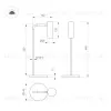 Настольная лампа Arlight SP-VERDI-TAB-3W Warm3000 (BR, 20 deg, 230V) (IP20 Металл) 058489 058489 - 2