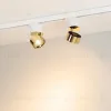 Трековый трехфазный светильник Arlight SP-PLURIO-TRACK-4TR-R77-9W Warm3000 (WH-BRS, 36 deg, 230V) (IP20 Металл) 038114 038114 - 3