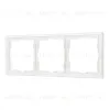 Рамка пластиковая Arlight FRM-NOBE-SFPL-3-WH 054219 054219 - 1