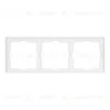 Рамка пластиковая Arlight FRM-NOBE-SFPL-3-WH 054219 054219 - 2