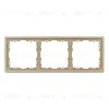 Рамка пластиковая Arlight FRM-NOBE-SFPL-3-GD 054221 054221 - 2