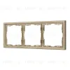 Рамка пластиковая Arlight FRM-NOBE-SFPL-3-GD 054221 054221 - 1