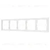 Рамка пластиковая Arlight FRM-NOBE-SFPL-5-WH 054227 054227 - 1