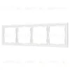 Рамка пластиковая Arlight FRM-NOBE-SFPL-4-WH 054223 054223 - 1