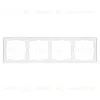 Рамка пластиковая Arlight FRM-NOBE-SFPL-4-WH 054223 054223 - 2