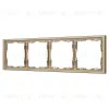 Рамка пластиковая Arlight FRM-NOBE-SFPL-4-GD 054225 054225 - 1