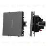 Механизм выключателя одноклавишный проходной Arlight LED SWT-NOBE-MKP1-SFPL-L-GR (230V, 10A) 054263 054263 - 1