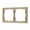 Рамка пластиковая Arlight FRM-NOBE-SFPL-2-GD 054217 054217 - 1