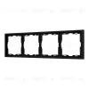 Рамка пластиковая Arlight FRM-NOBE-SFPL-4-BK 054224 054224 - 1