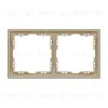 Рамка пластиковая Arlight FRM-NOBE-SFPL-2-GD 054217 054217 - 2